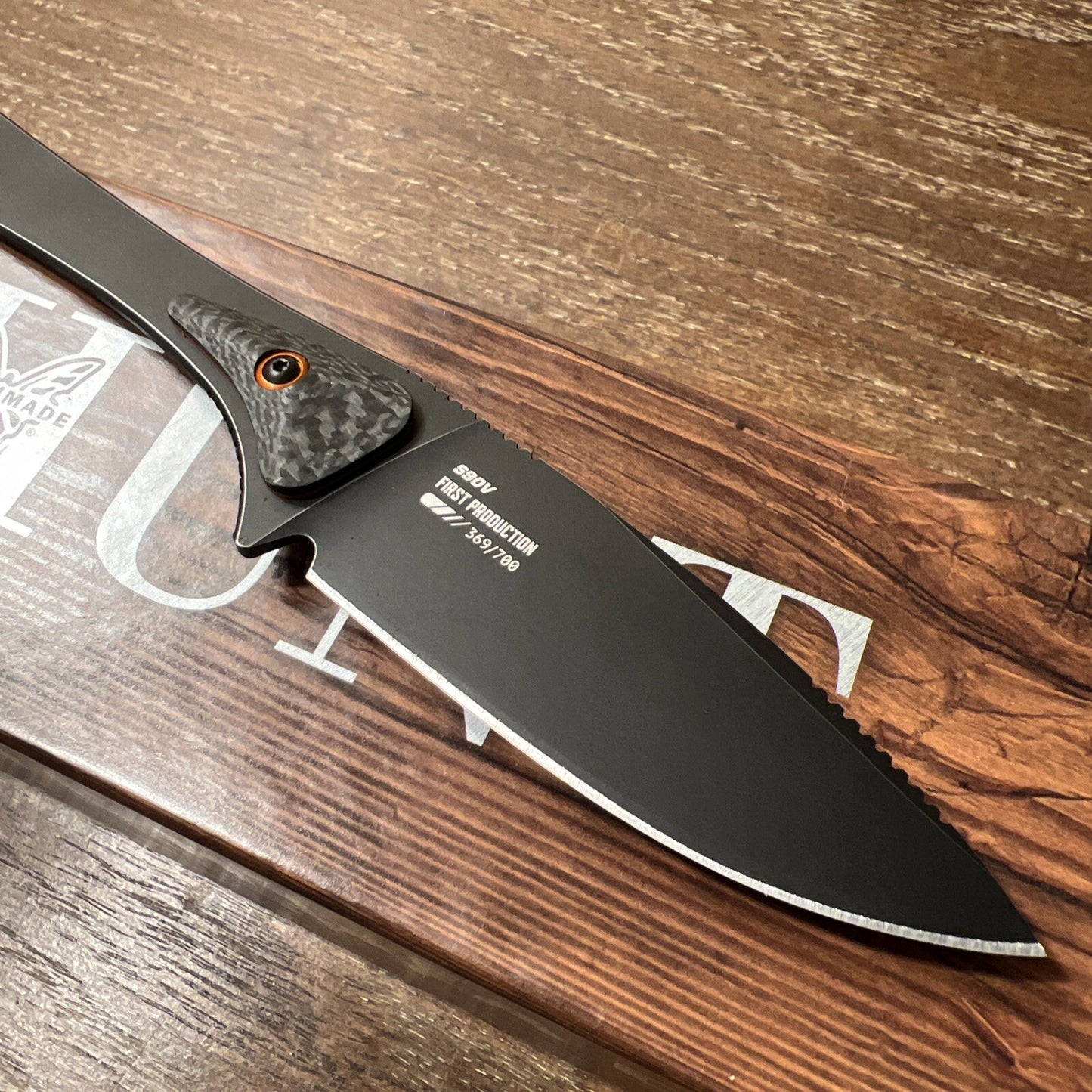 Benchmade Altitude Carbon Fiber FIRST PRODUCTION 369/700 Extremely Rare!! NEW
