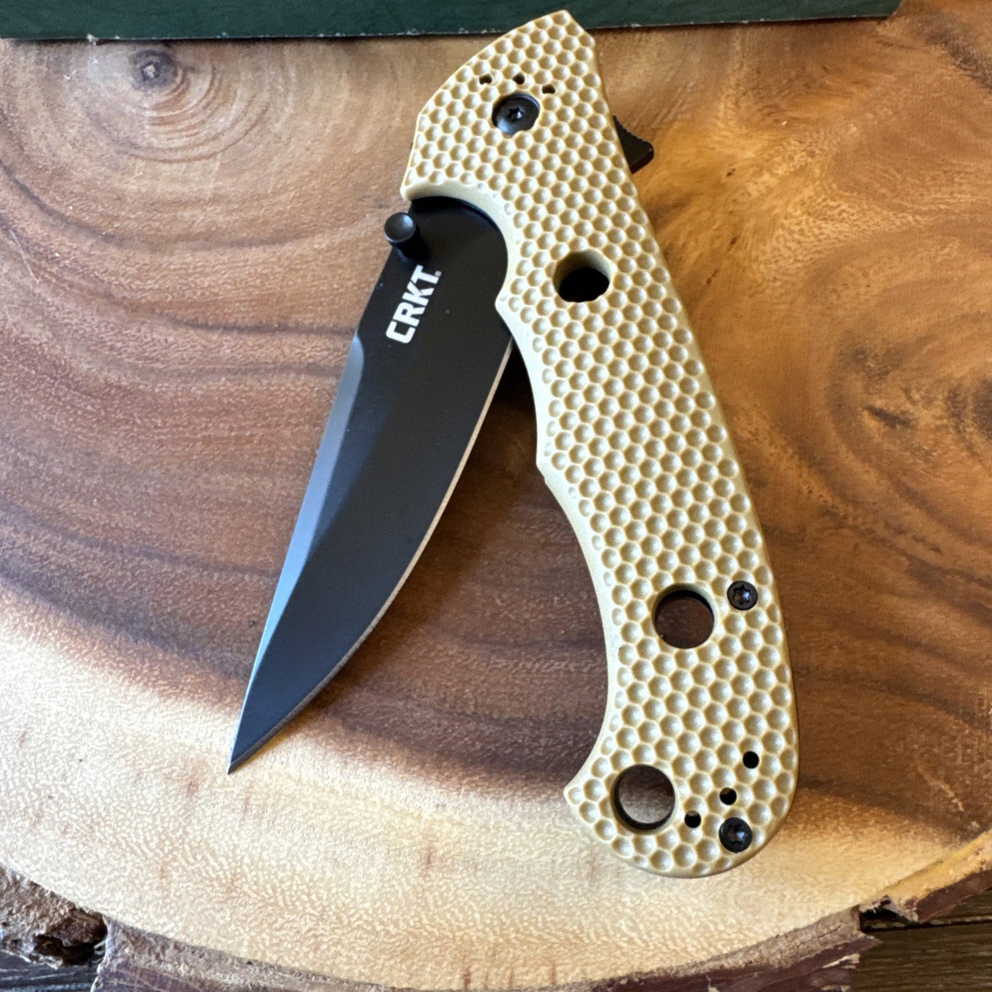 Columbia River CRKT 7904DB Hammond Desert Cruiser Folding 3.75" Black Blade
