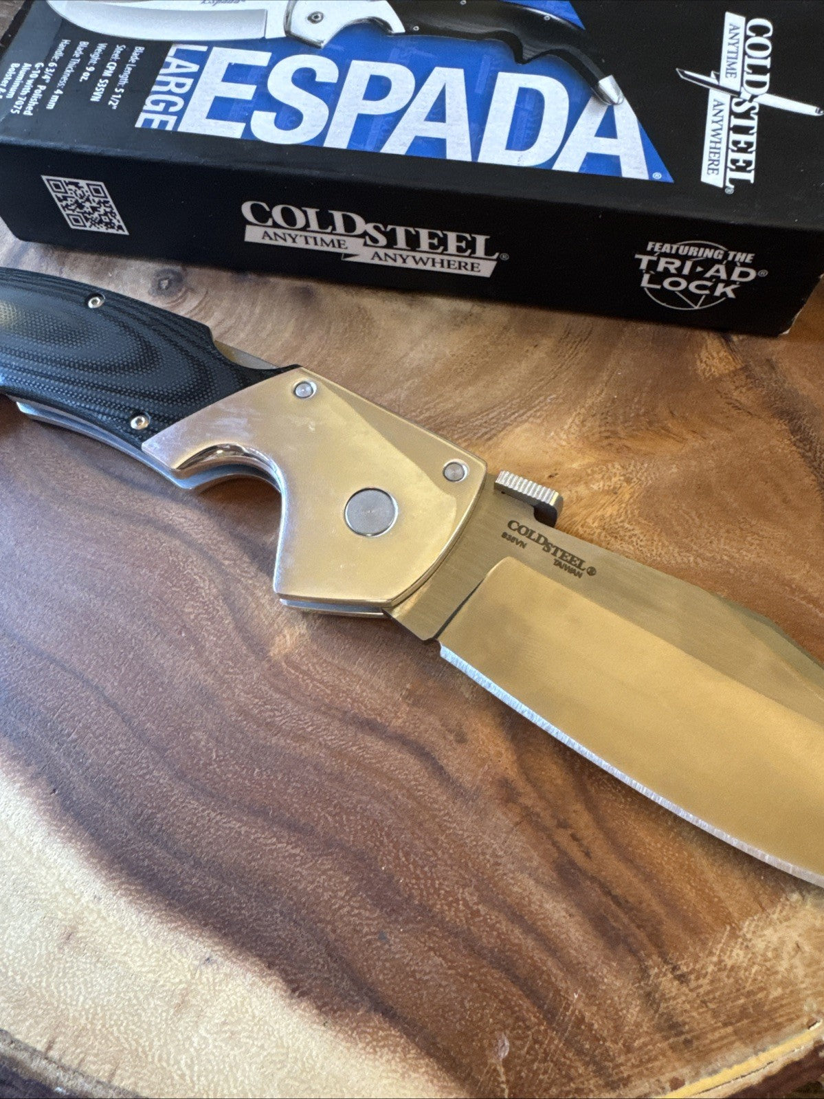 Cold Steel CS 62MB Espada Large 5.5″ Folding Knife S35VN NEW