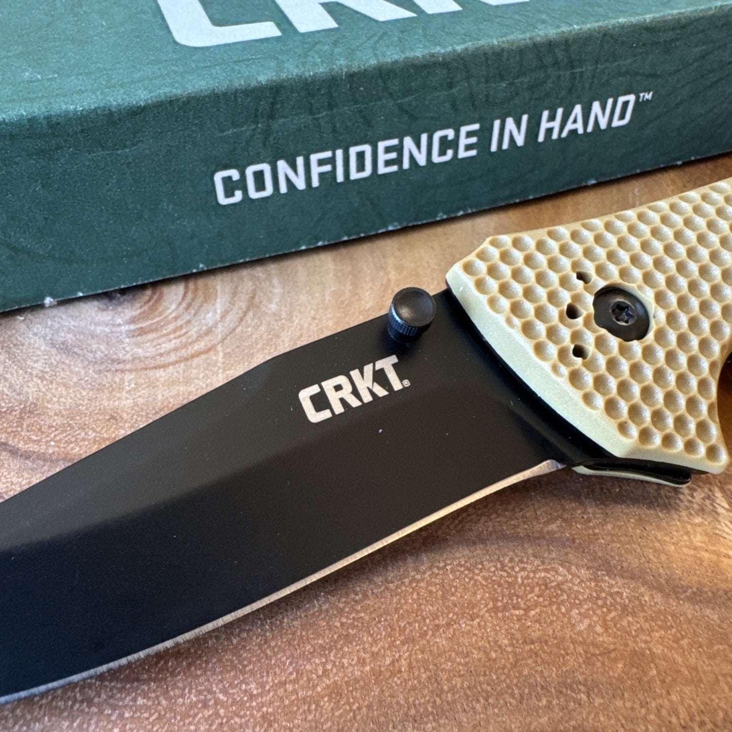 Columbia River CRKT 7904DB Hammond Desert Cruiser Folding 3.75" Black Blade