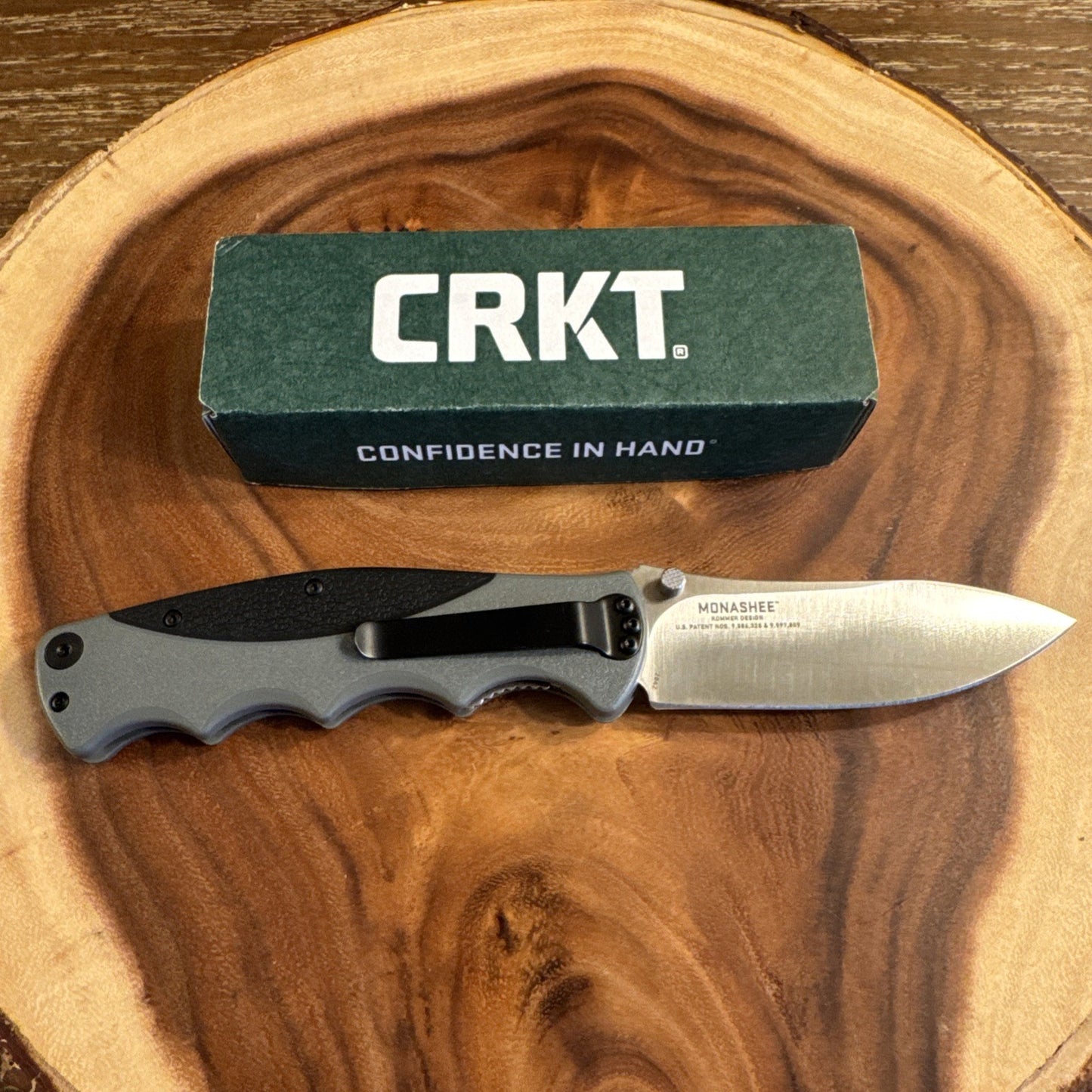 CRKT 2842 Kommer Folding Hunter New