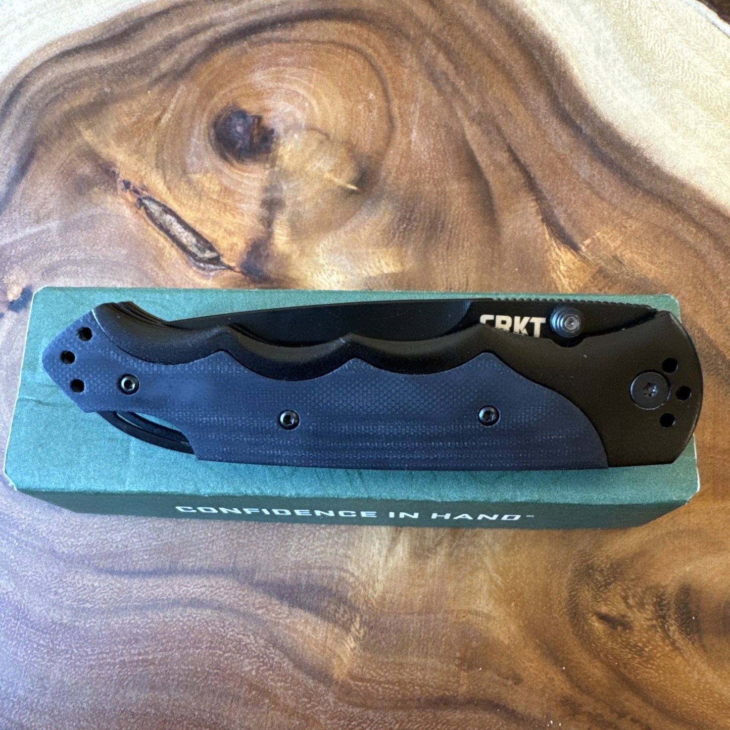 CRKT 1050K Fire Spark BNIB Discontinued