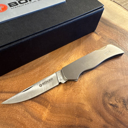 Boker Solingen Titan 2 New 112009 Titanium Folding Knife