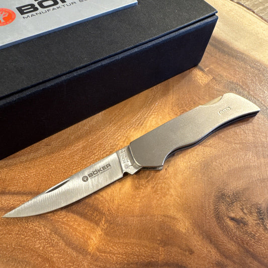 Boker Solingen Titan 2 New 112009 Titanium Folding Knife