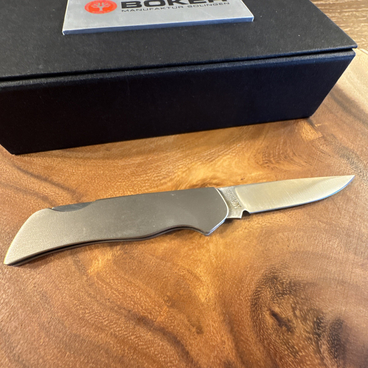 Boker Solingen Titan 2 New 112009 Titanium Folding Knife