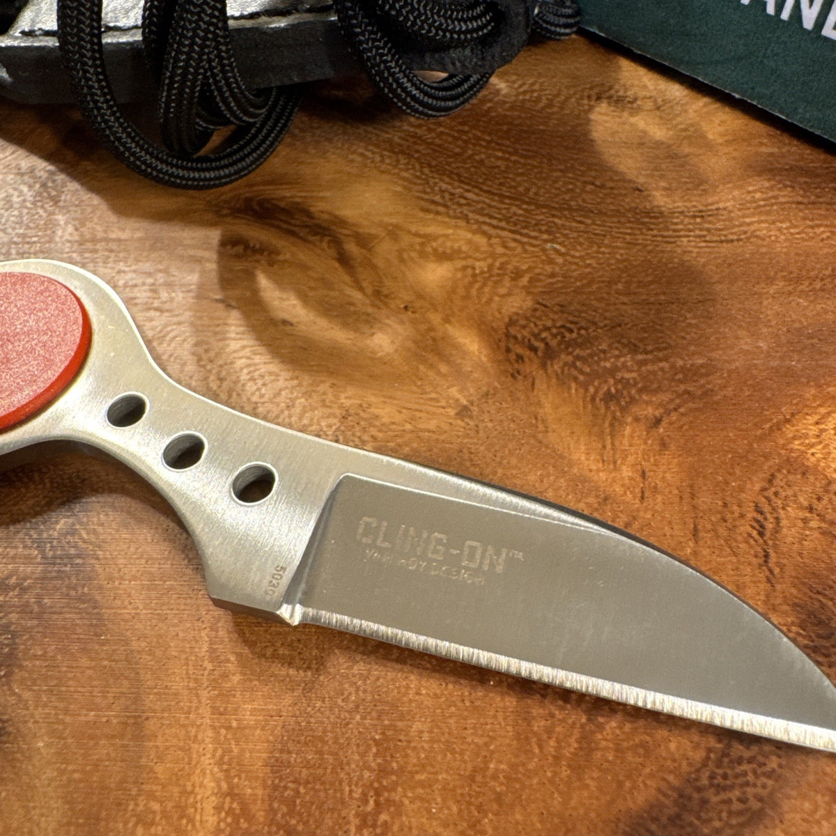 CRKT 5030 Ed Van Hoy Cling-On Fixed Blade Neck Knife 3.22" Wharncliffe Blade