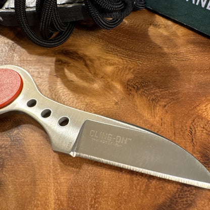 CRKT 5030 Ed Van Hoy Cling-On Fixed Blade Neck Knife 3.22" Wharncliffe Blade