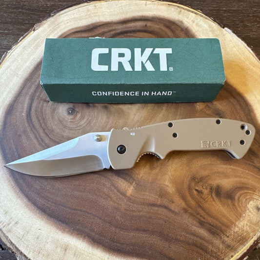 CRKT Crawford Kasper Tan BNIB