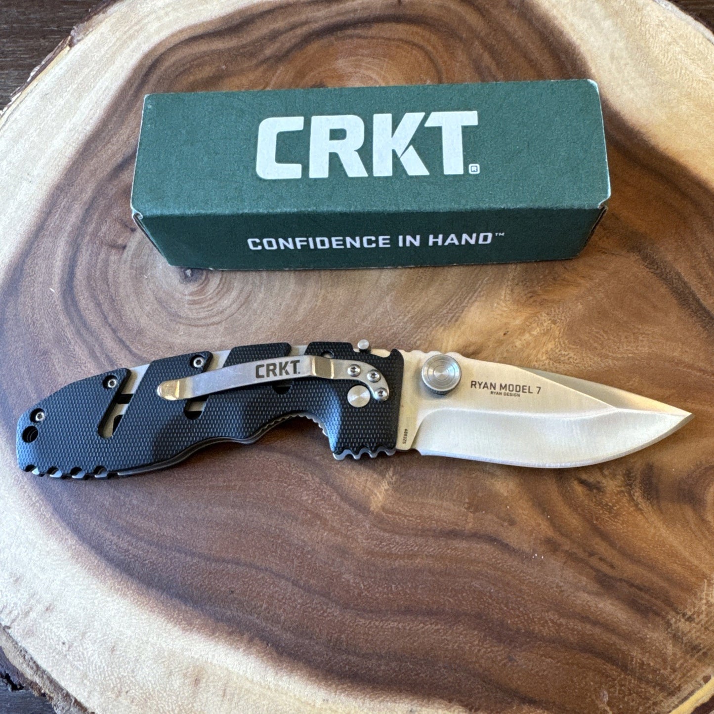 CRKT Knife Ryan Seven knife 6803ZS Discontinued