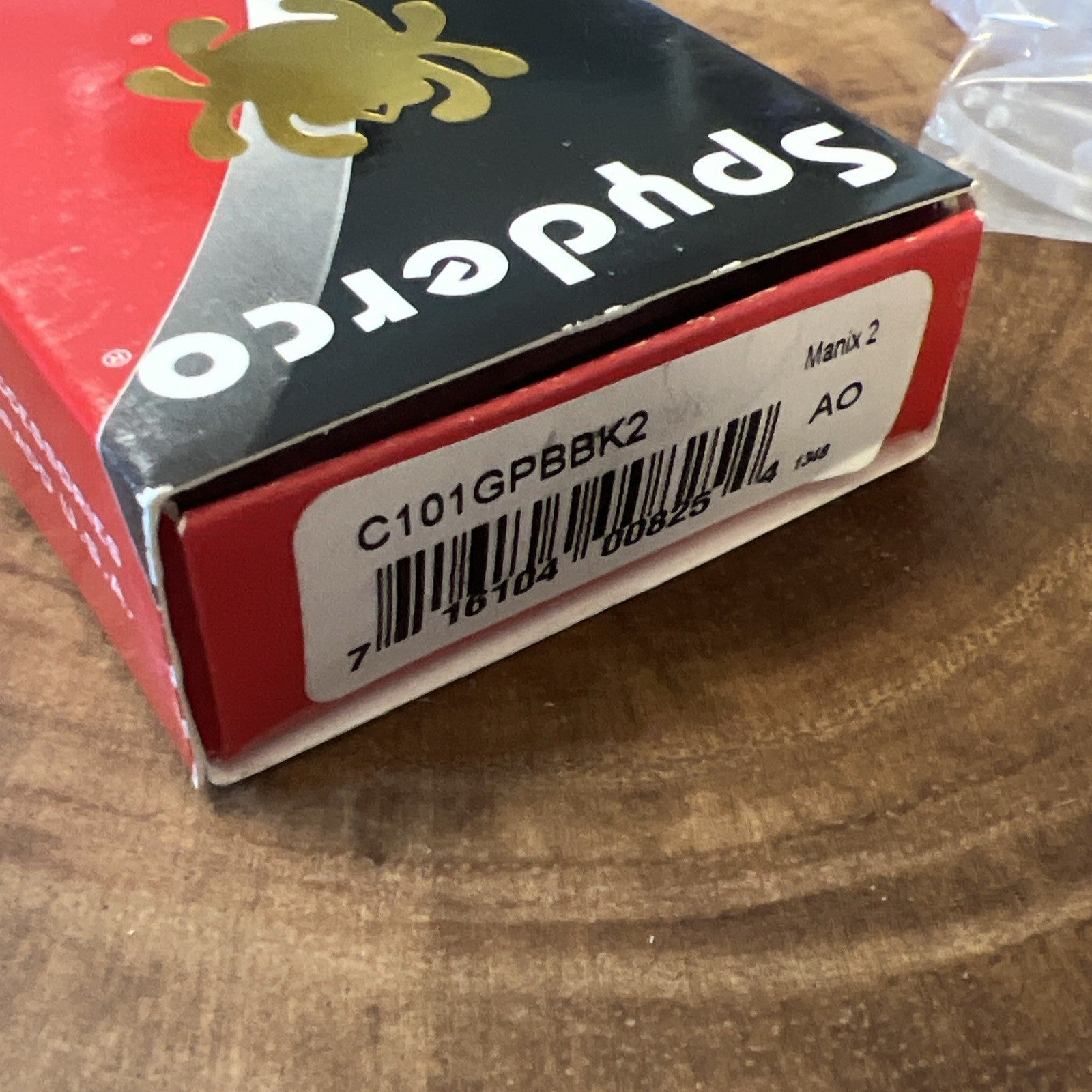 Spyderco Manix 2 C101GPBBK2 NEW RARE DISCONTINUED w/ Clear handles