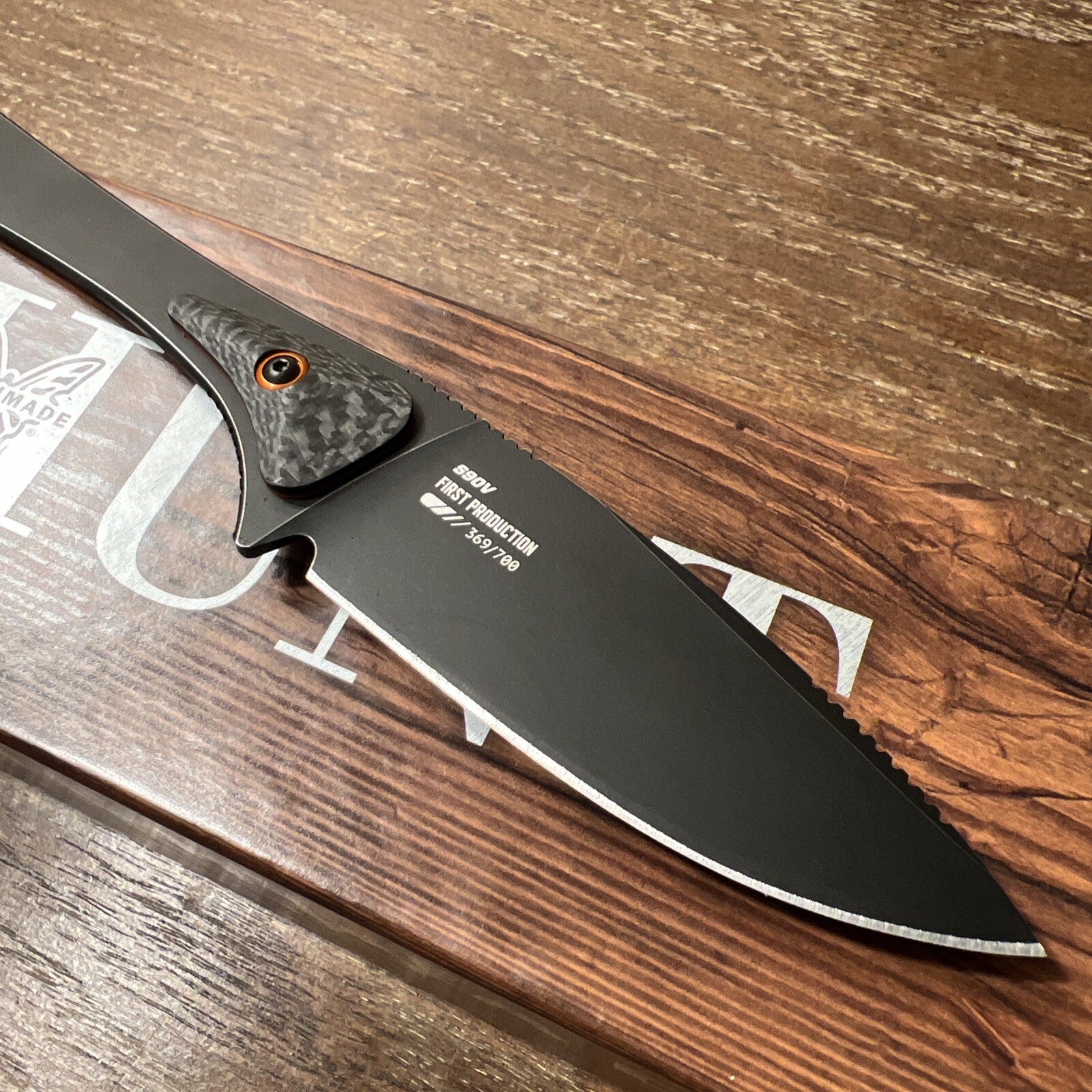 Benchmade Altitude Carbon Fiber FIRST PRODUCTION 369/700 Extremely Rare!! NEW