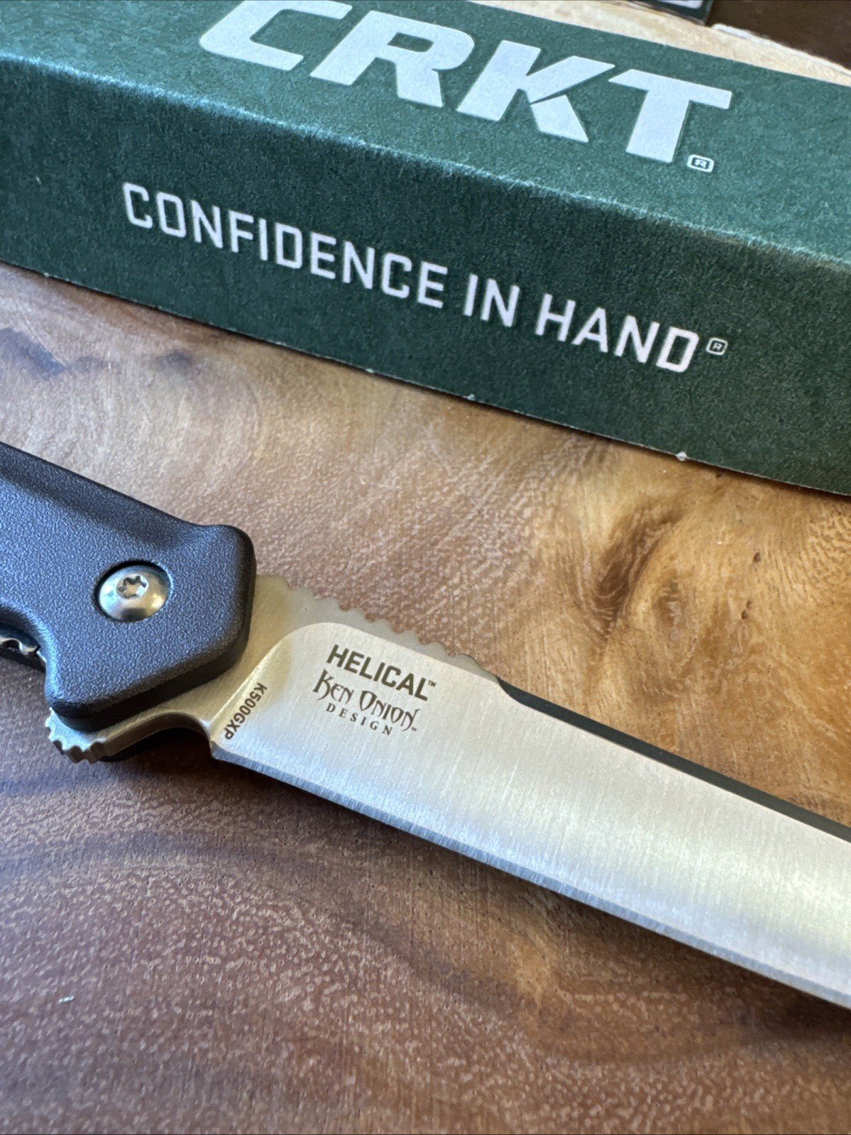 CRKT Ken Onion Helical K500GXP