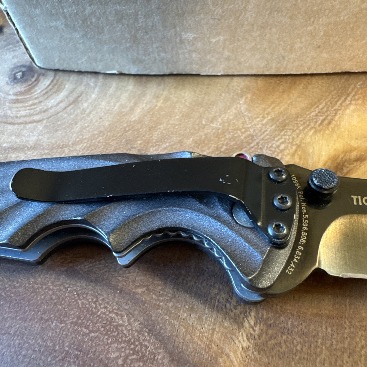 RARE/DISCONTINUED CRKT Tiny Tighe Breaker 1096K Assisted Pocket Knife Read Descr