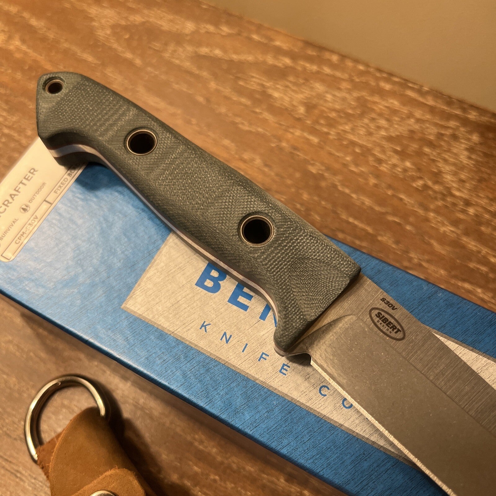 ⭐️BENCHMADE⭐️ 162 BUSHCRAFTER S30V FIX BLADE NEW IN THE BOX