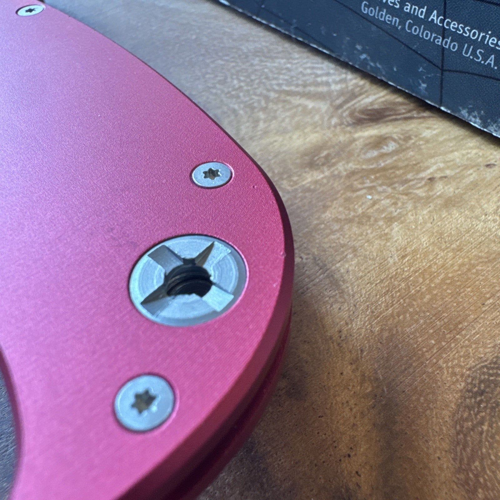 ⭐️Spyderco⭐️ Salsa Discontinued Cranberry C71CBP New