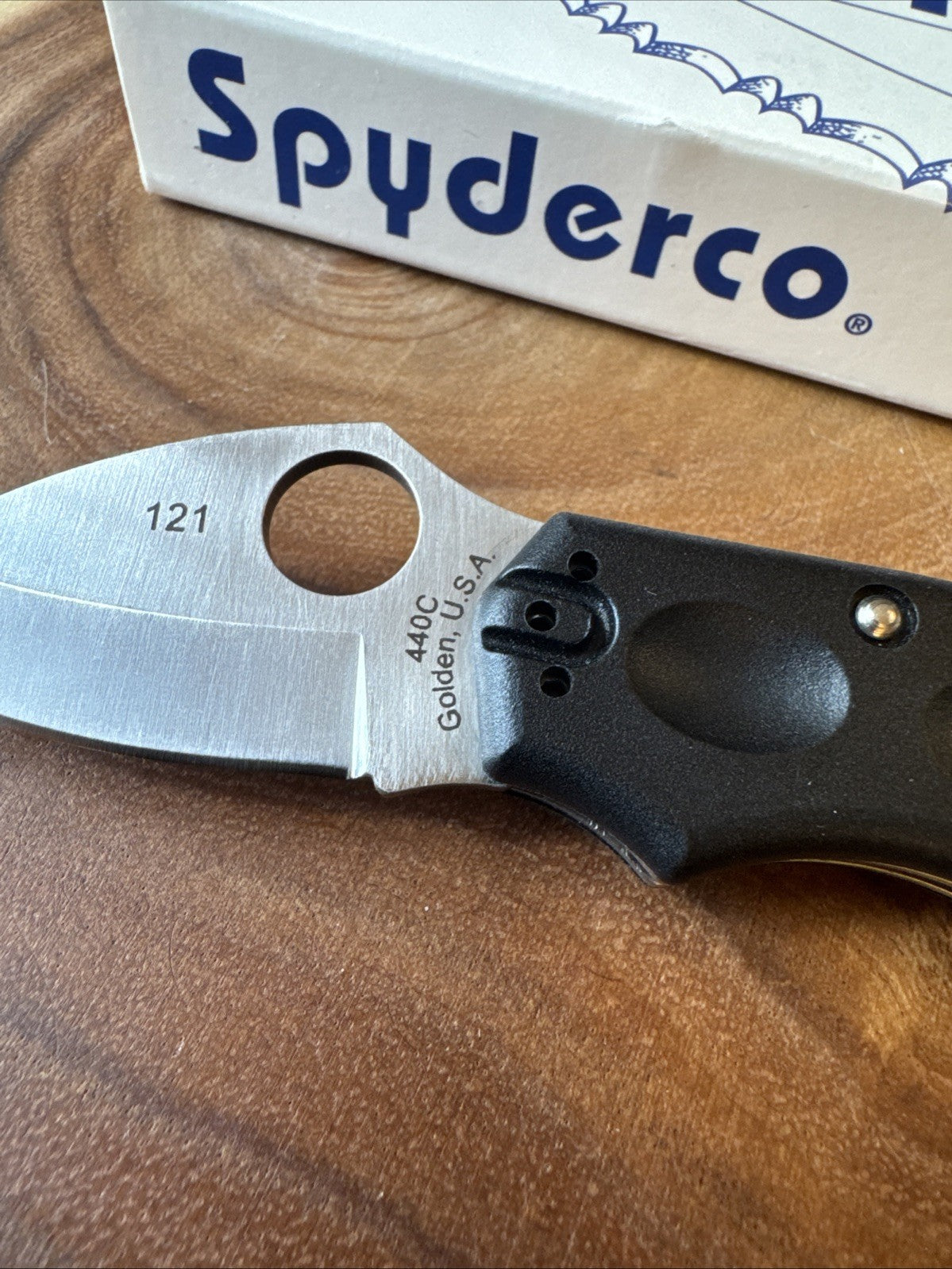 Rare Spyderco Meerkat Folding Knife Phantom Lock USA