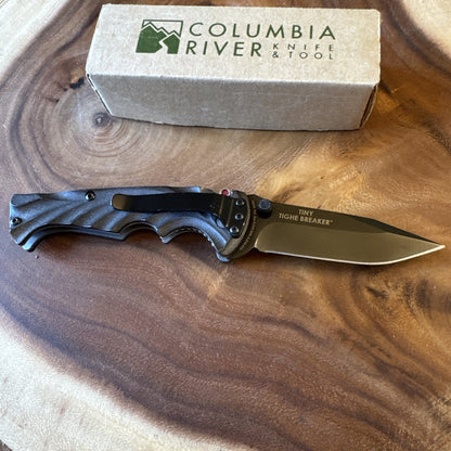 RARE/DISCONTINUED CRKT Tiny Tighe Breaker 1096K Assisted Pocket Knife Read Descr