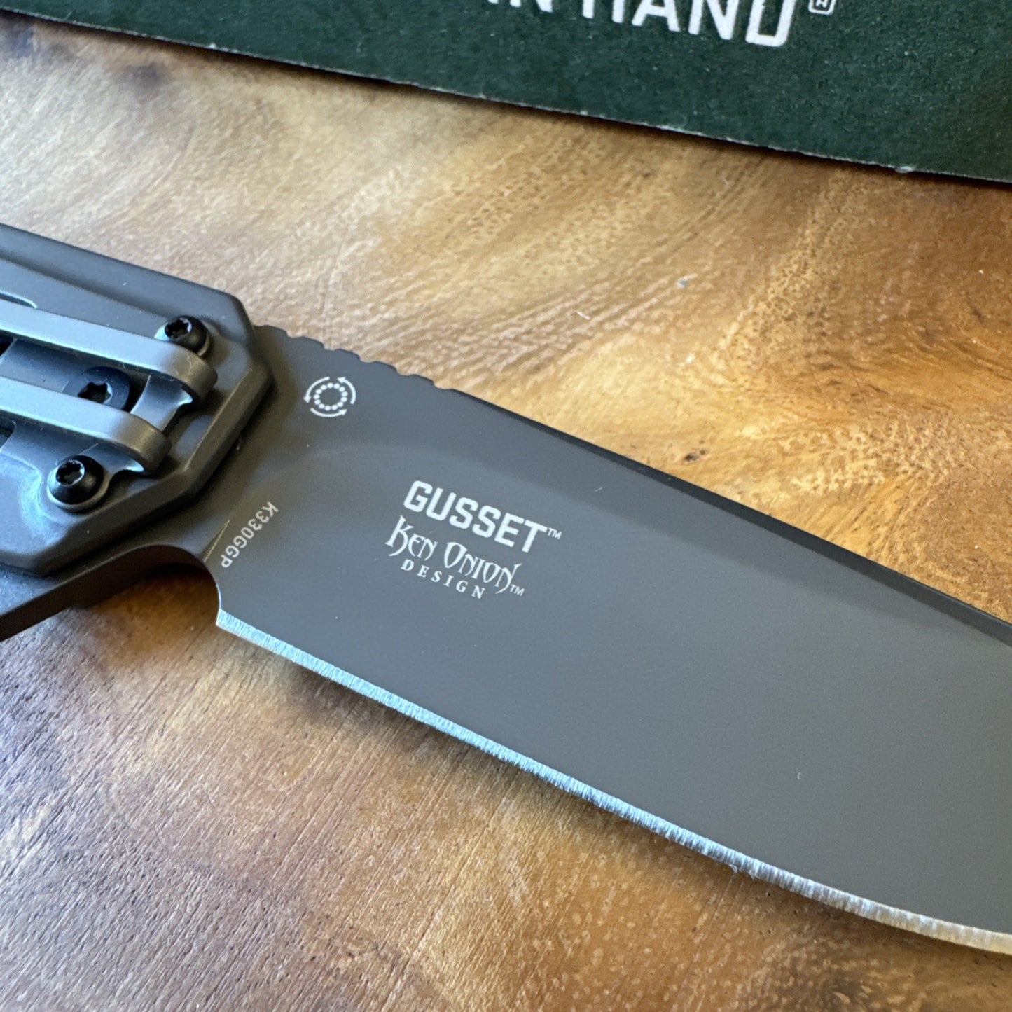 CRKT Gusset Ken Onion K330GGP Skeletonized BNIB
