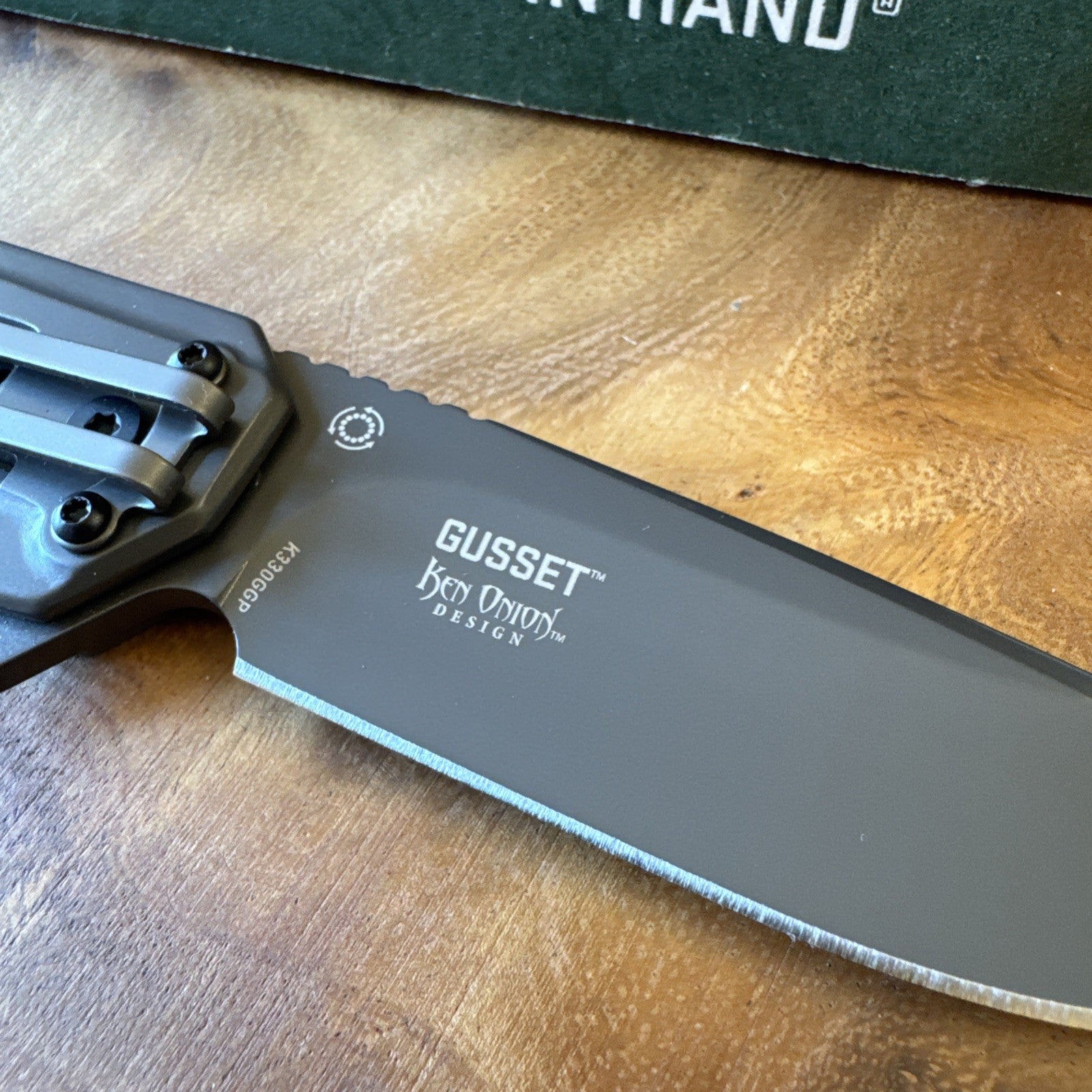CRKT Gusset Ken Onion K330GGP Skeletonized BNIB