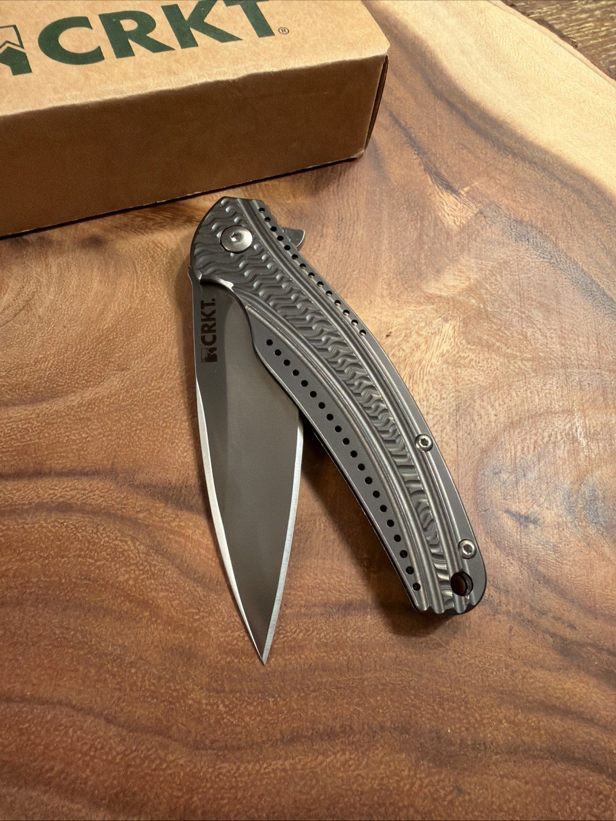 K406GXS Onion Ripple – Veff Flat Top / Gray Discontinued