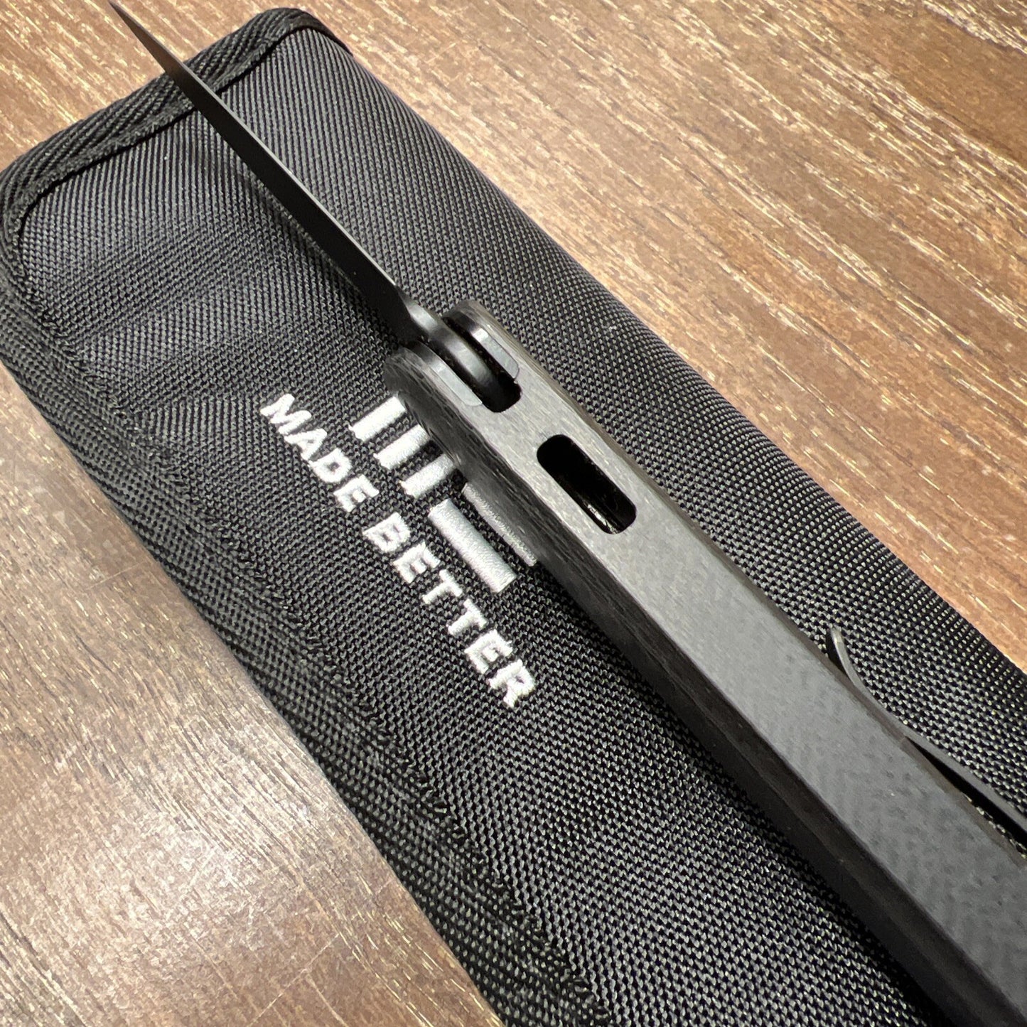 WEKNIFE Eidolon Front Flipper Knife Carbon Fiber Handle NEW NO BOX