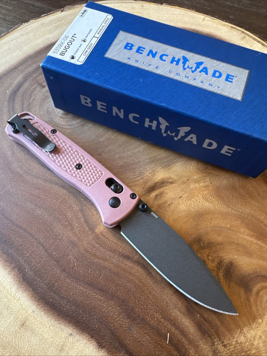 Benchmade Bugout 535BK-06 Cobalt Black CPM-S30V Blade Alpine Glow Handle knife