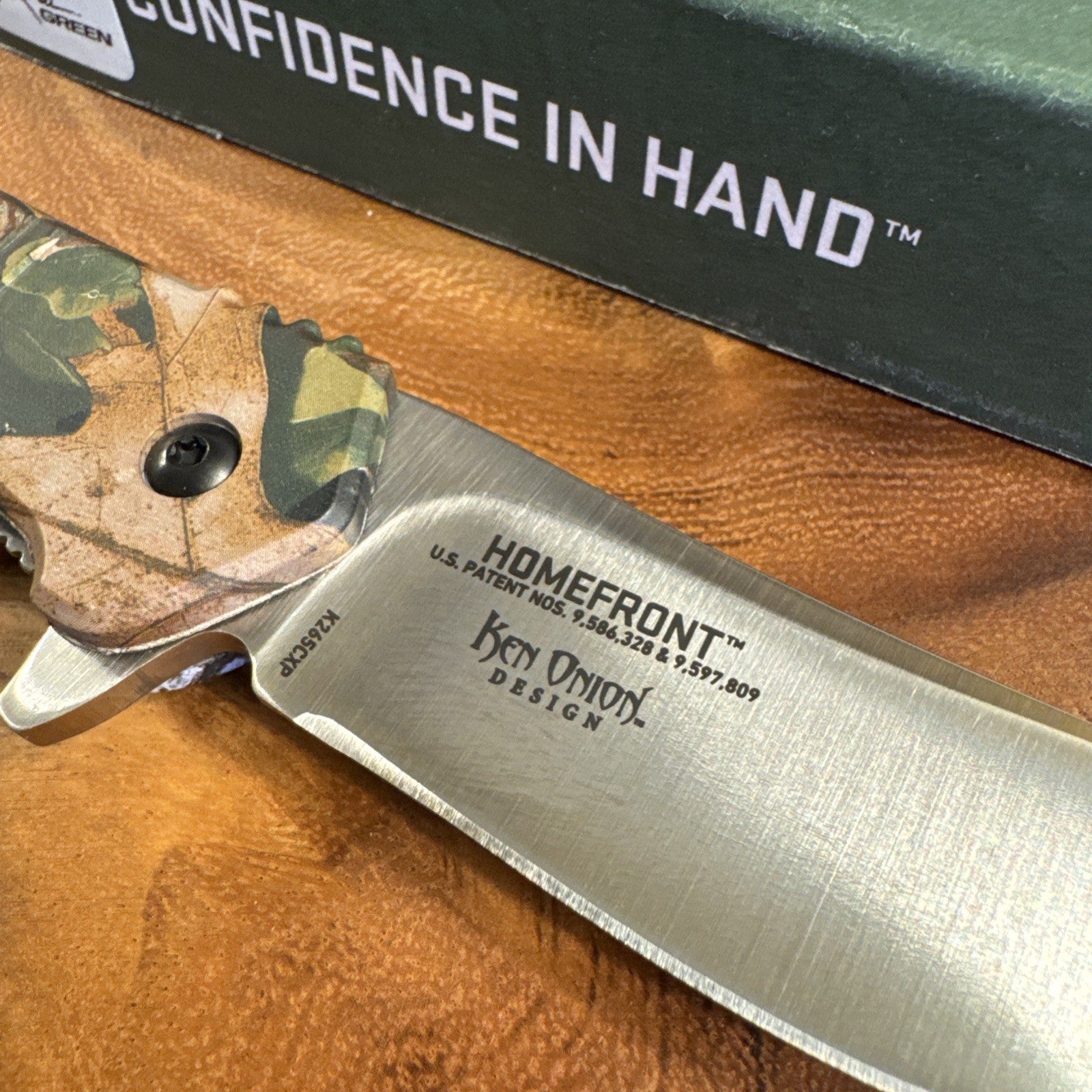 CRKT K265CXP Realtree Camo Homefront Field strip Technology
