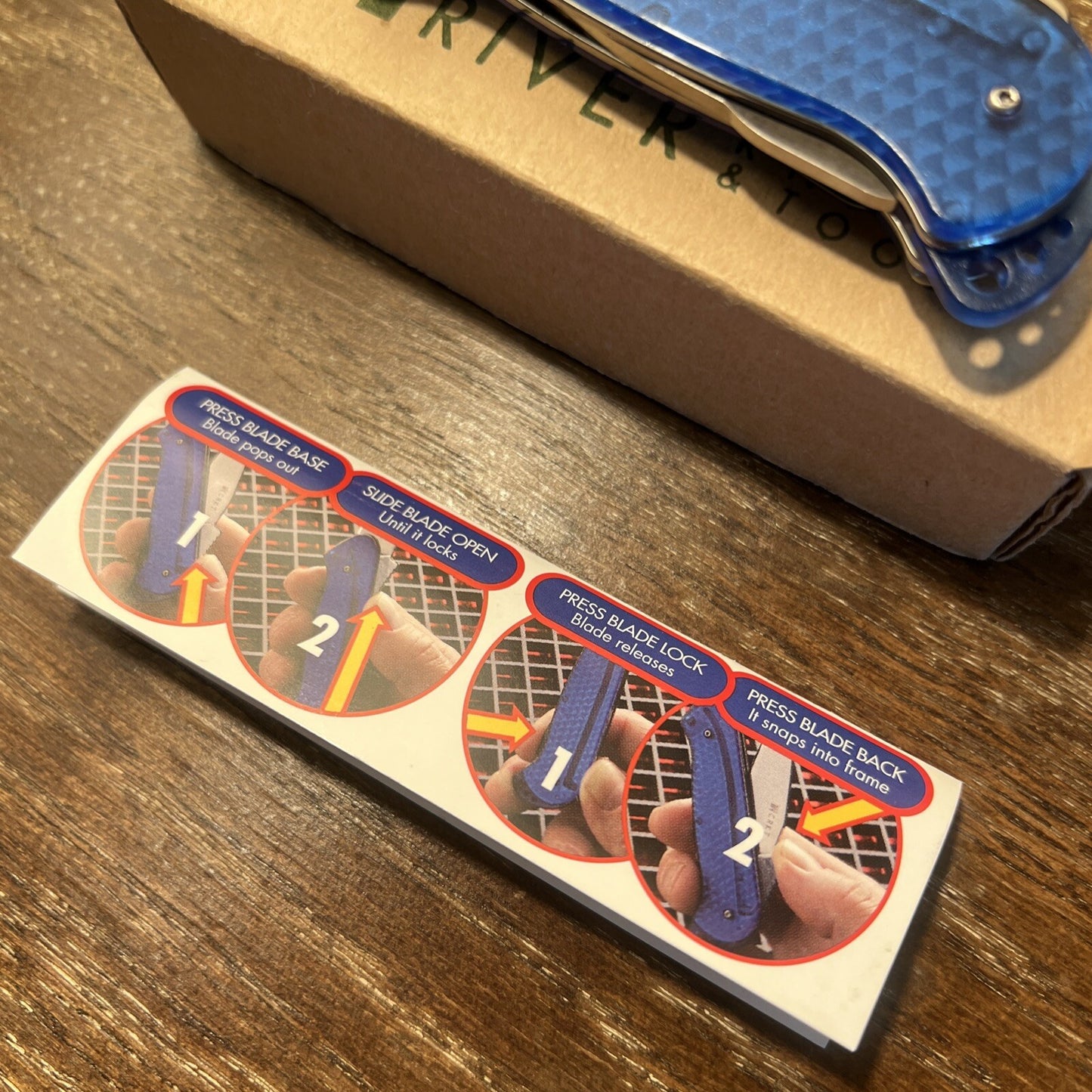 CRKT 5202B Rollock Blue NEW