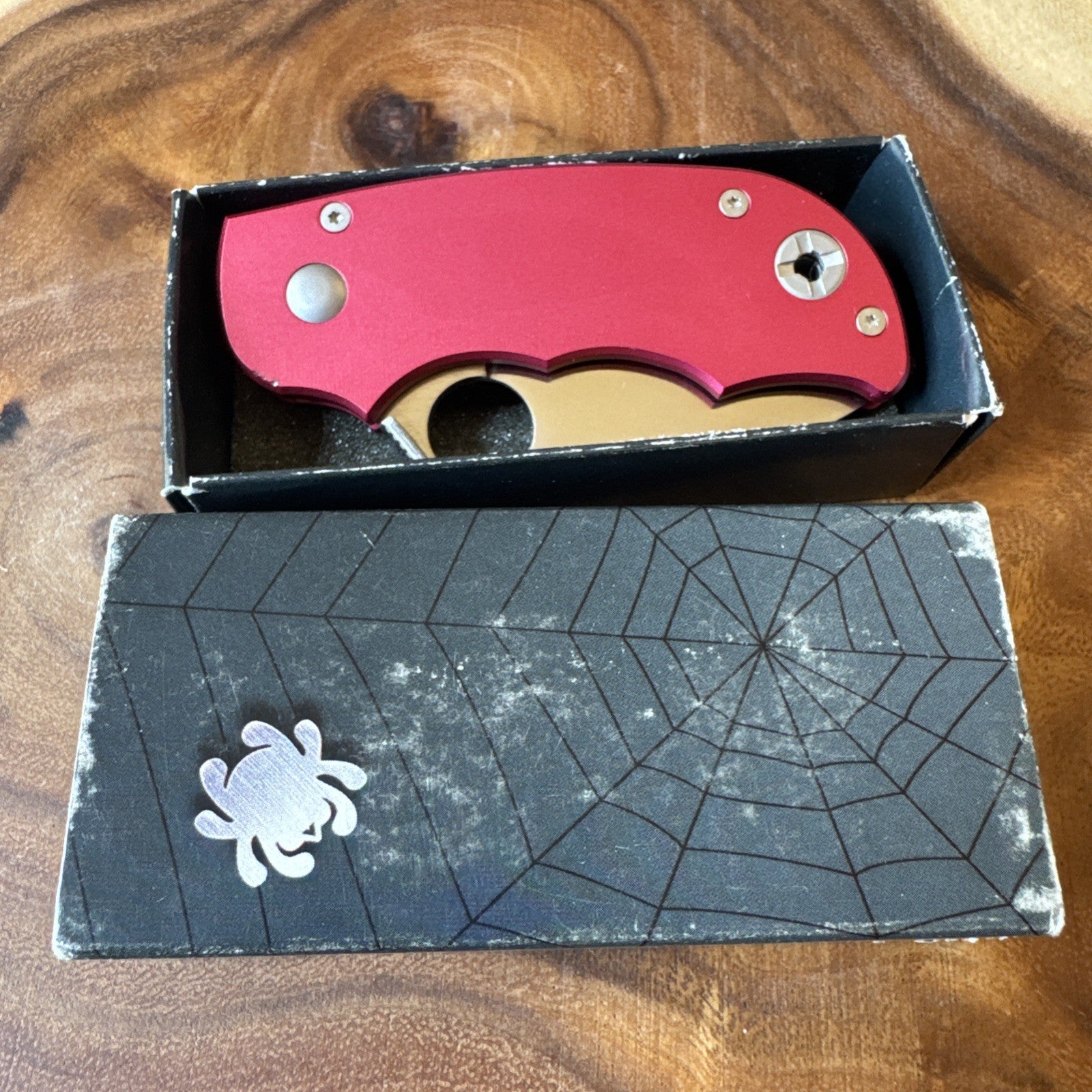 ⭐️Spyderco⭐️ Salsa Discontinued Cranberry C71CBP New