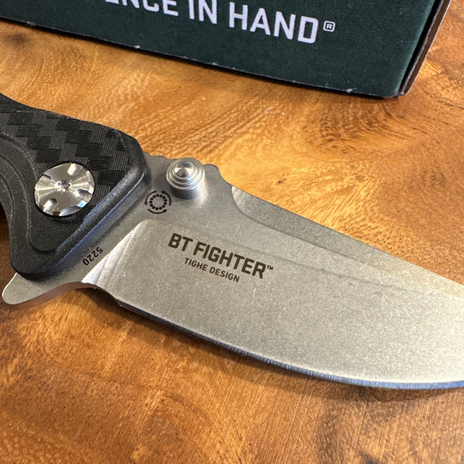 CRKT 5220 BT Fighter Compact Pocket Knife 2.87" Folding Pocket Knife