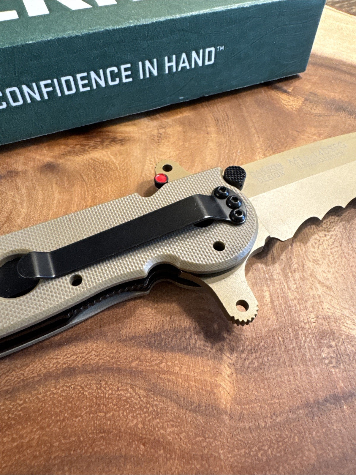CRKT M16-14DSFG EDC Folding Pocket Knife: Special Forces Everyday Carry, Tan ...