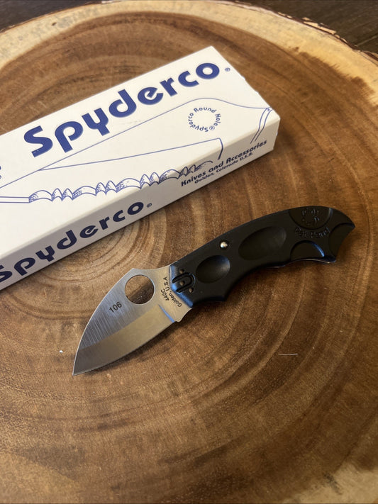 Rare Spyderco Meerkat Folding Knife Phantom Lock Made in USA NEW IN BOX