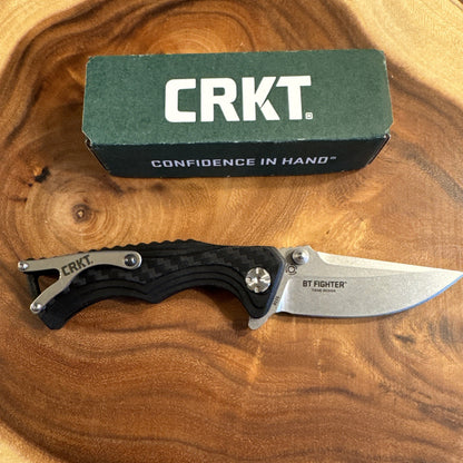 CRKT 5220 BT Fighter Compact Pocket Knife 2.87" Folding Pocket Knife