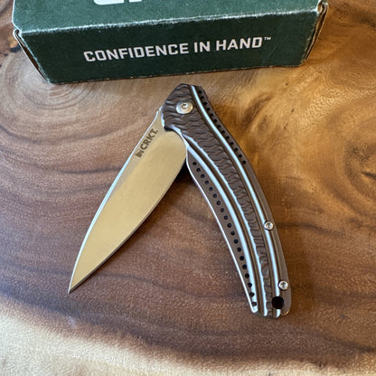 CRKT K401BXP Onion Ripple Bronze Discontinued