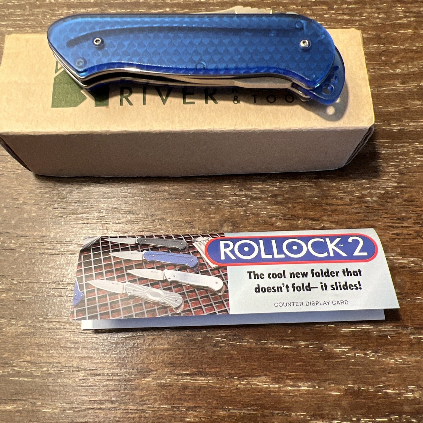 CRKT 5202B Rollock Blue NEW
