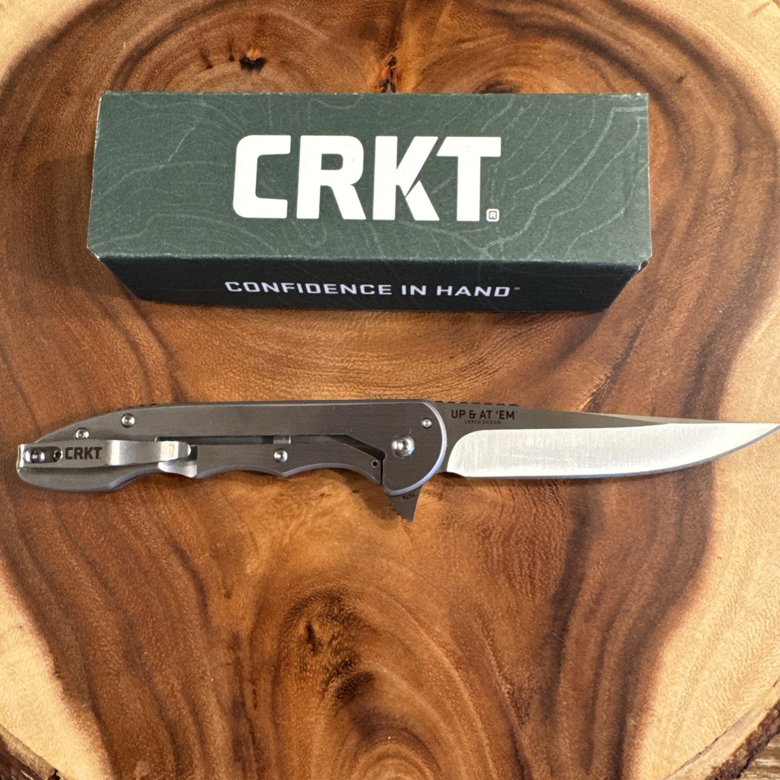 CRKT 7076 Up & At ‘Em
