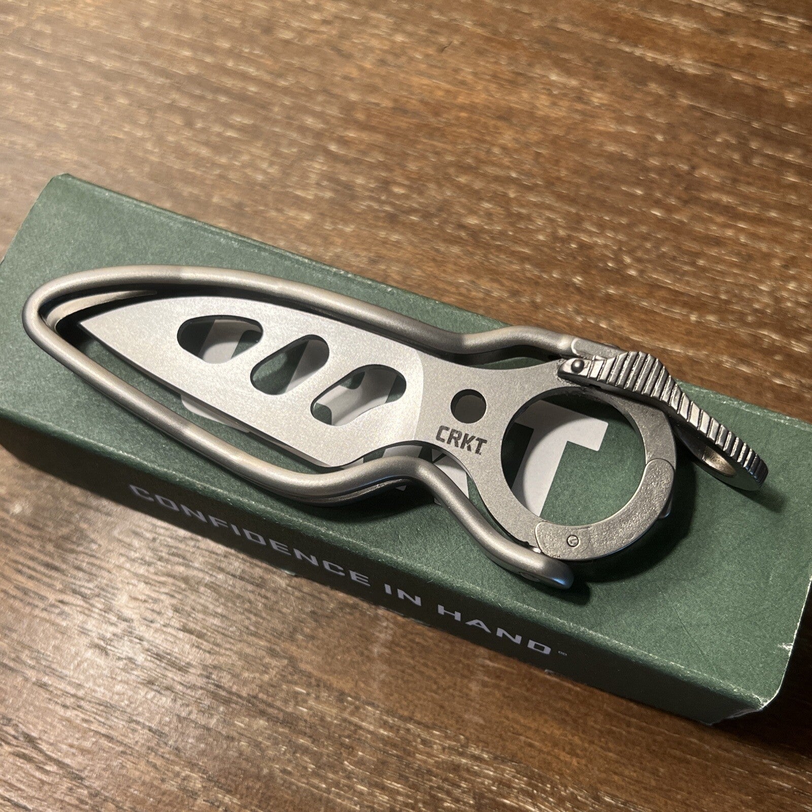 CRKT 5151 Daktyl NEW Discontinued Unique Opening