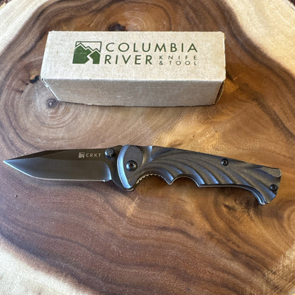 RARE/DISCONTINUED CRKT Tiny Tighe Breaker 1096K Assisted Pocket Knife Read Descr