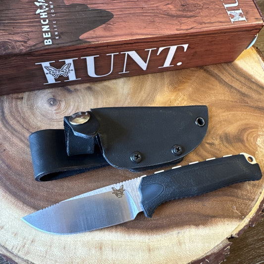 Benchmade 15008-BLK Steep Country hunter Fixed Blade Hunting Knife