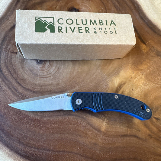 CRKT Contrail Liner Lock 6032 Hammond Design 2003 Box, Papers, Made in Italy