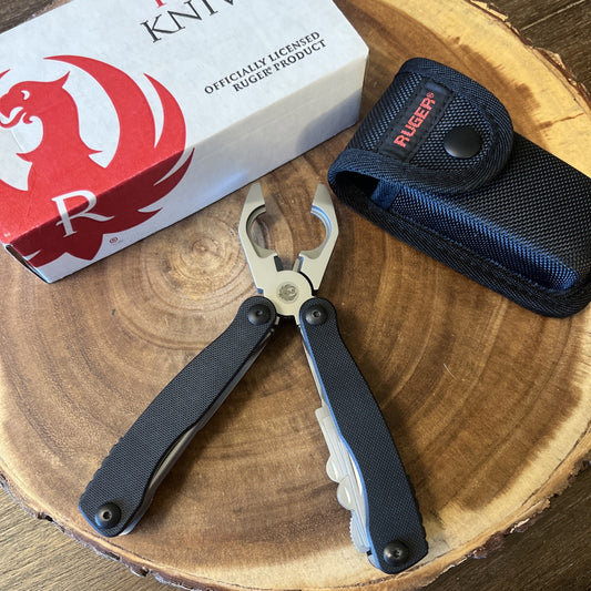 CRKT Ruger 1911 Pistol Tool 8Cr14MoV Stainless Steel Blade G-10 Handles CRR5100