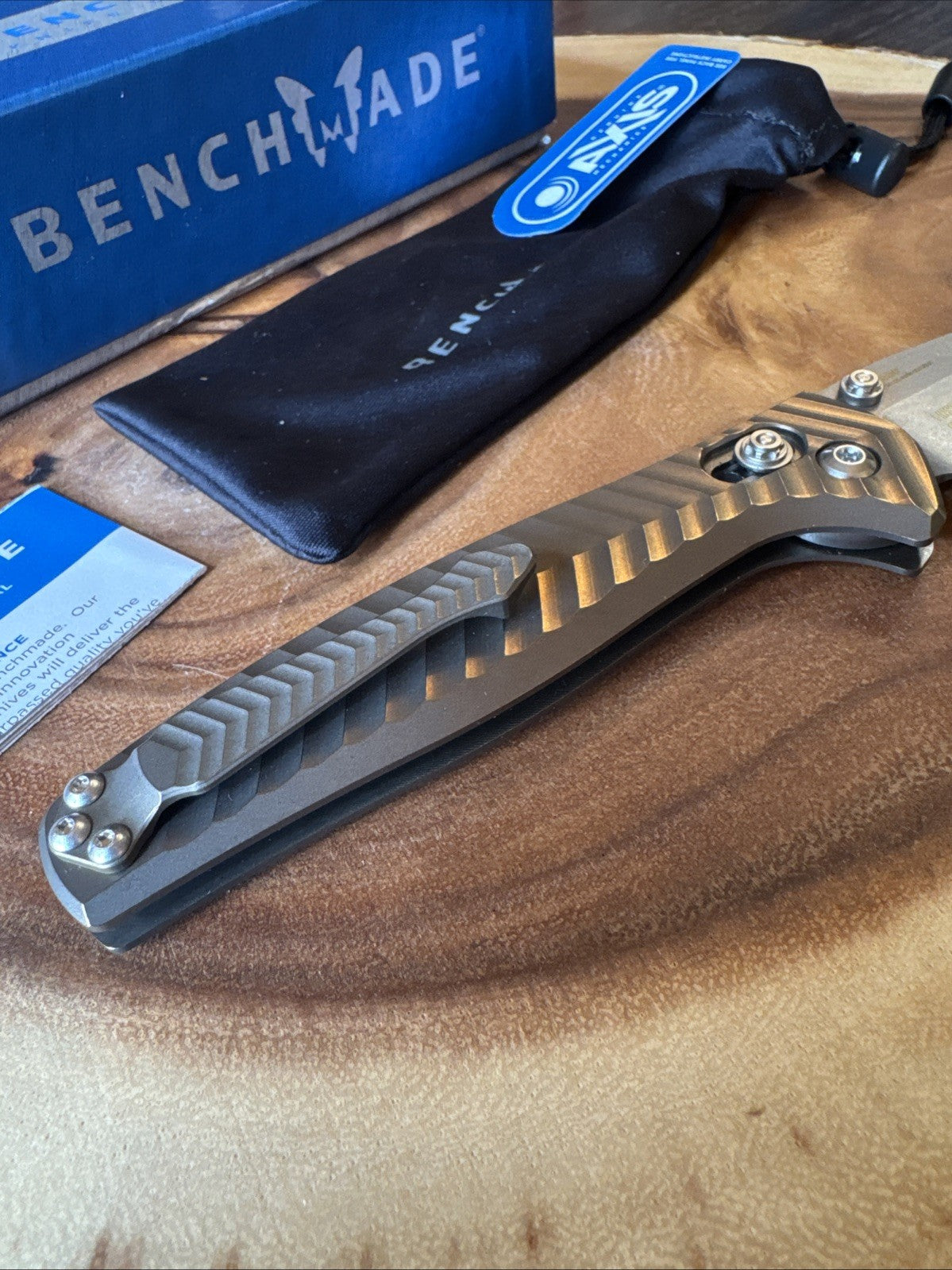 ⭐️Benchmade⭐️ Anthem 781 FIRST PRODUCTION Extremely rare 440/1000 NEW