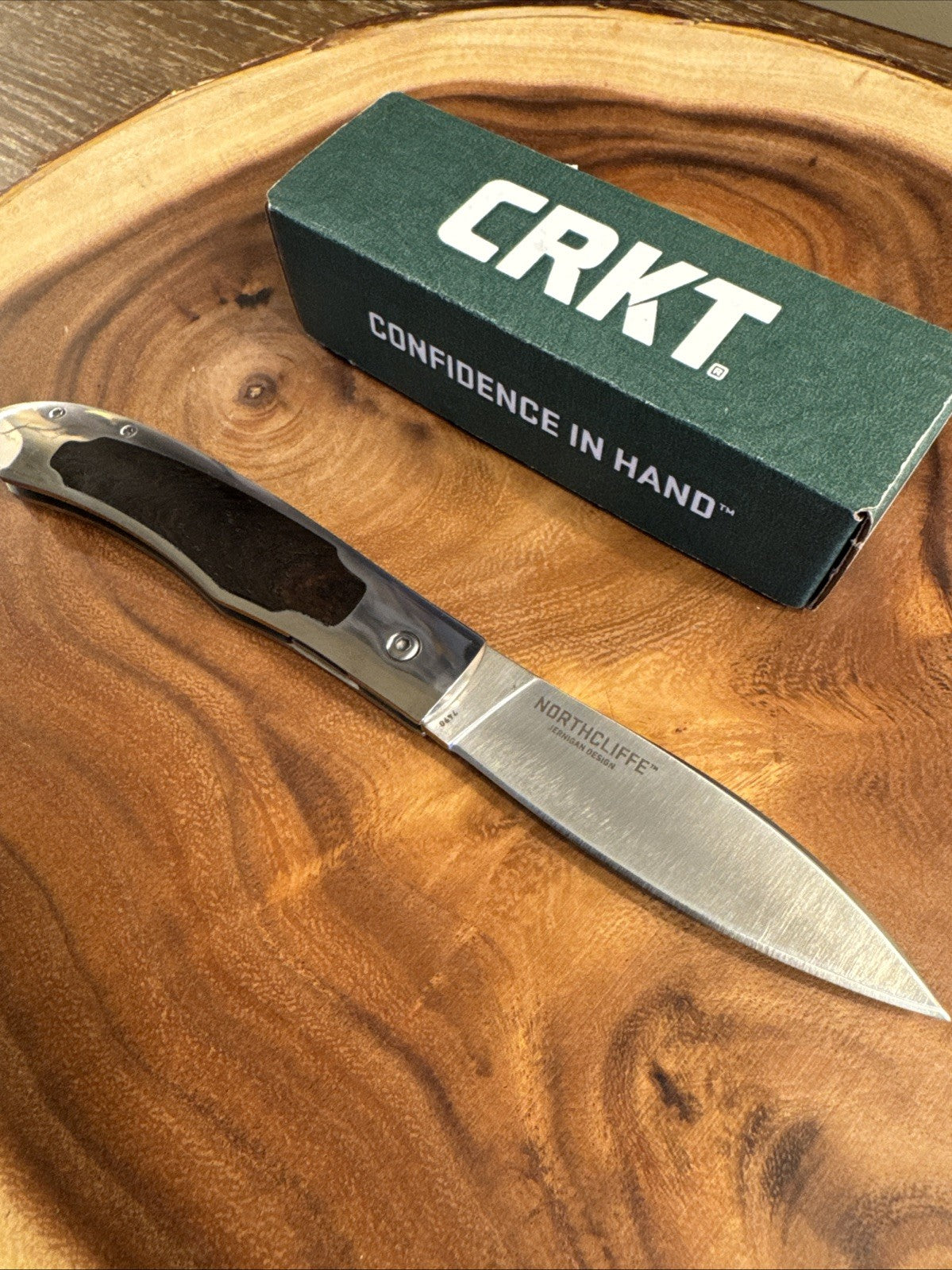 CRKT 7490 Jernigan Northcliffe Gentleman’s Knife New In Box