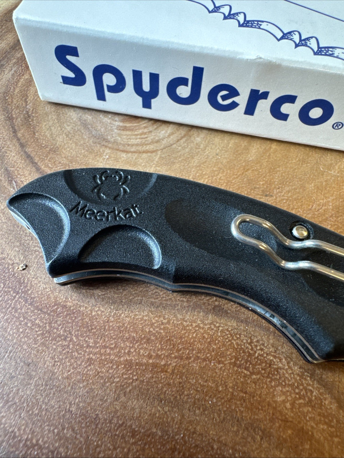 Rare Spyderco Meerkat Folding Knife Phantom Lock USA