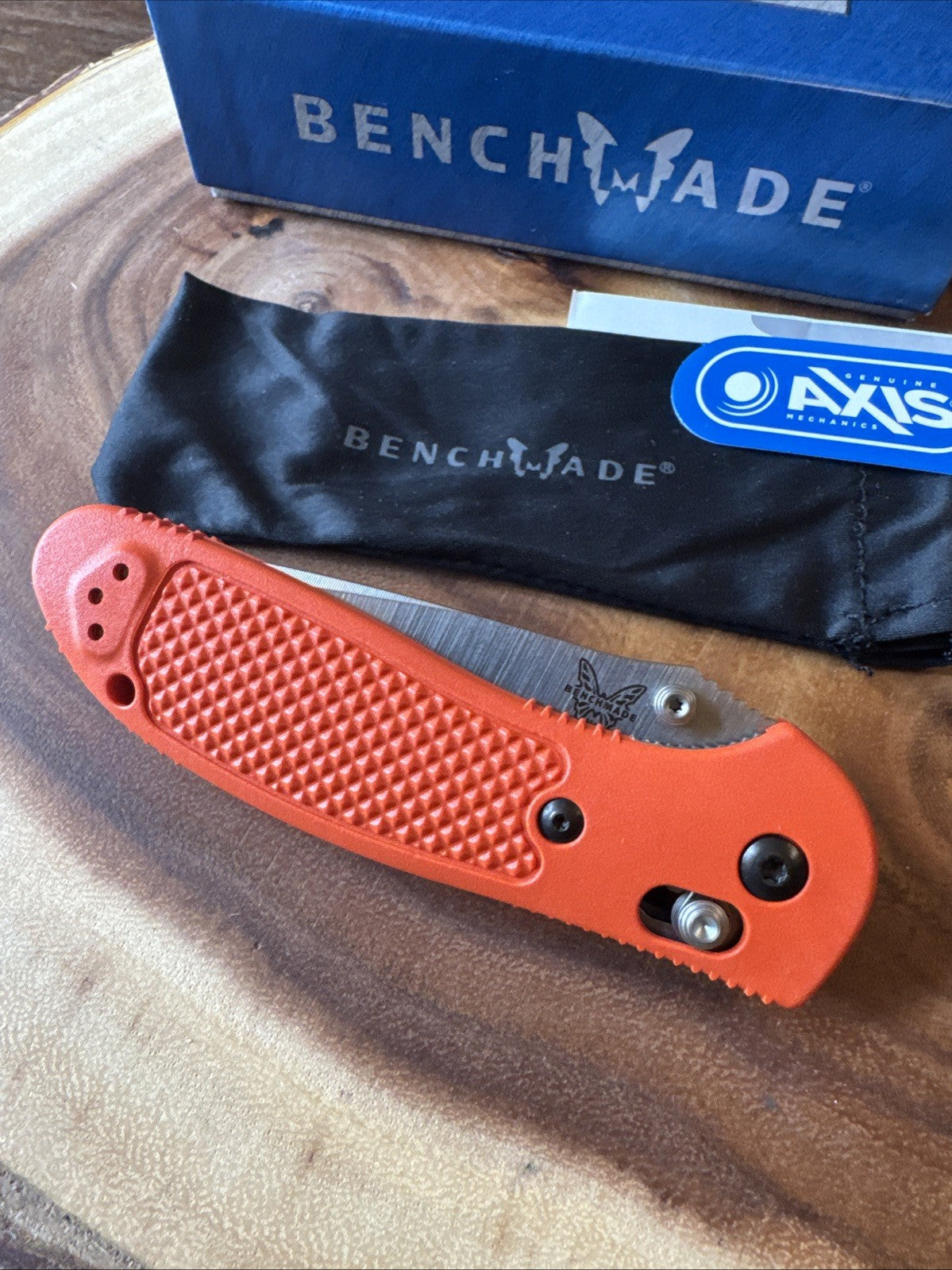 ⭐️Benchmade⭐️ Griptilian 551 Orange DISCONTINUED NEW