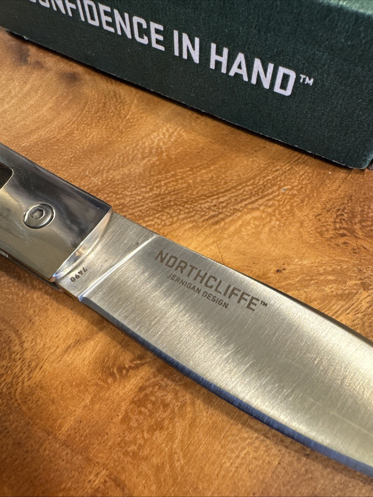 CRKT 7490 Jernigan Northcliffe Gentleman’s Knife New In Box