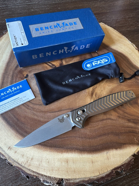 ⭐️Benchmade⭐️ Anthem 781 FIRST PRODUCTION Extremely rare 440/1000 NEW