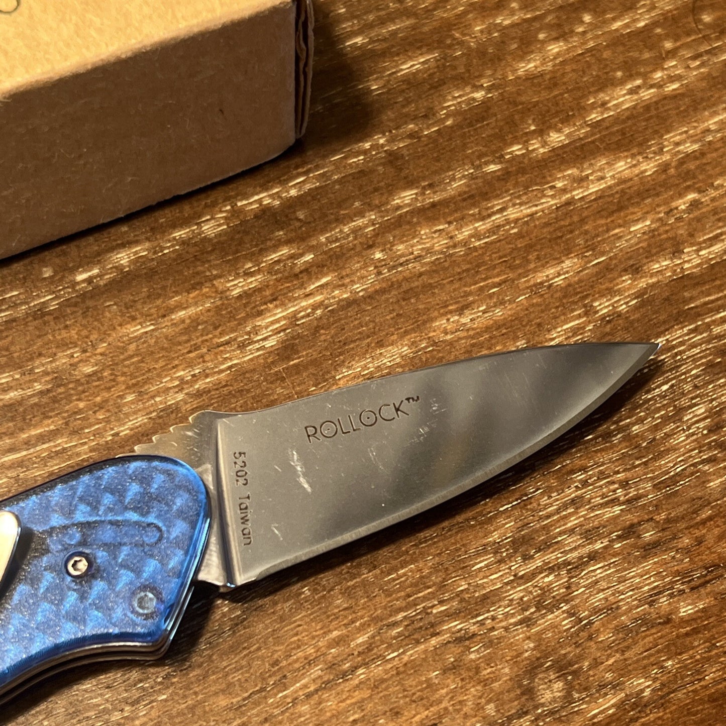 CRKT 5202B Rollock Blue NEW