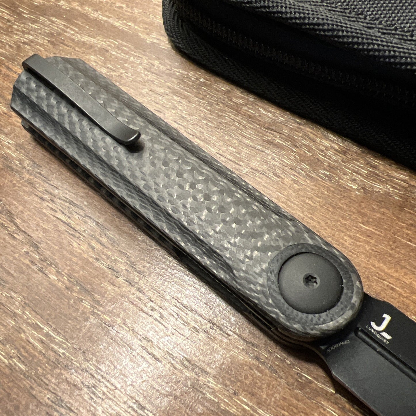 WEKNIFE Eidolon Front Flipper Knife Carbon Fiber Handle NEW NO BOX