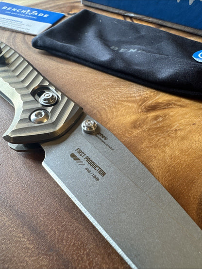 ⭐️Benchmade⭐️ Anthem 781 FIRST PRODUCTION Extremely rare 440/1000 NEW